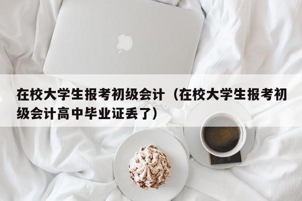 在校大学生报考初级会计（在校大学生报考初级会计高中毕业证丢了）